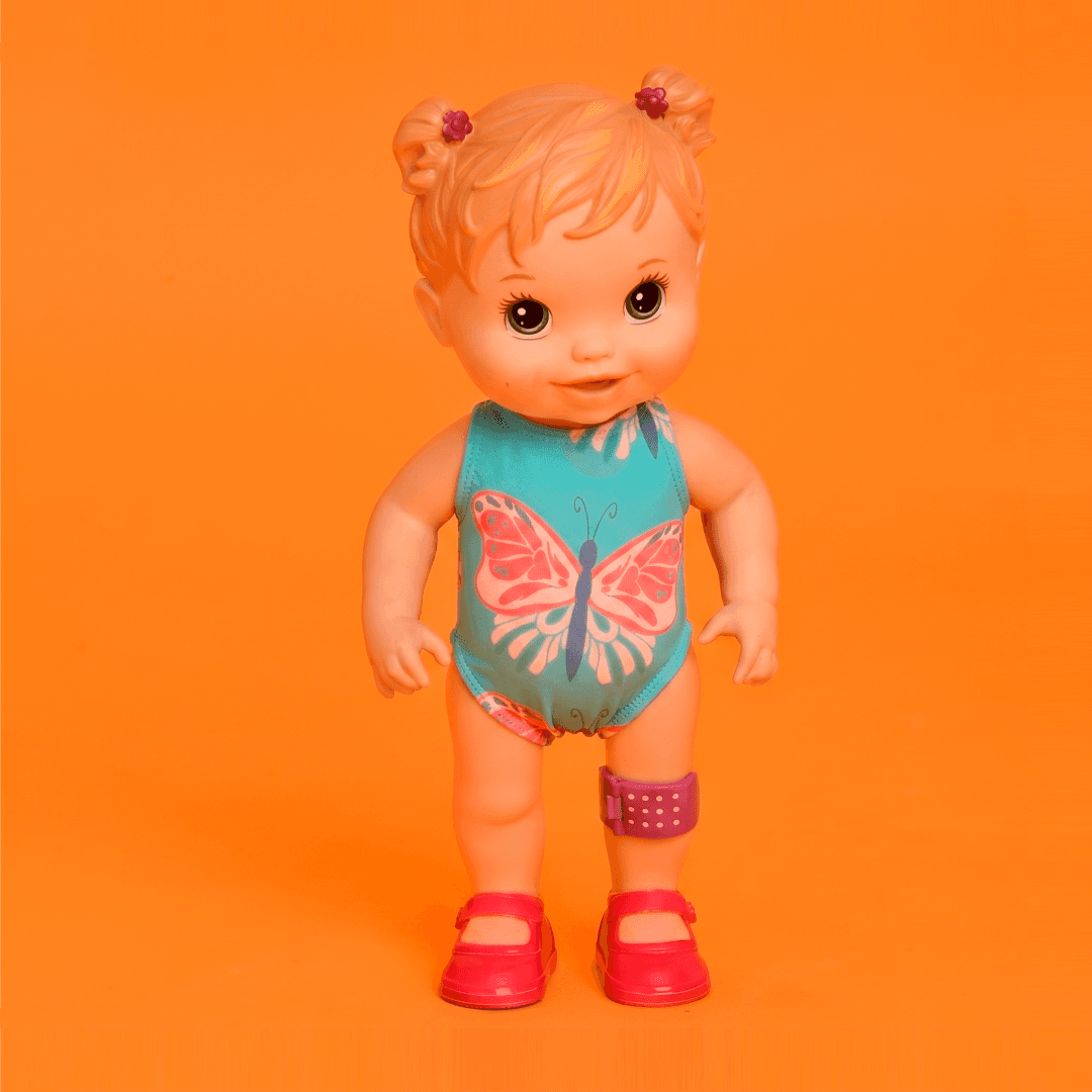 Mini Maiô Boneca Borboleta
