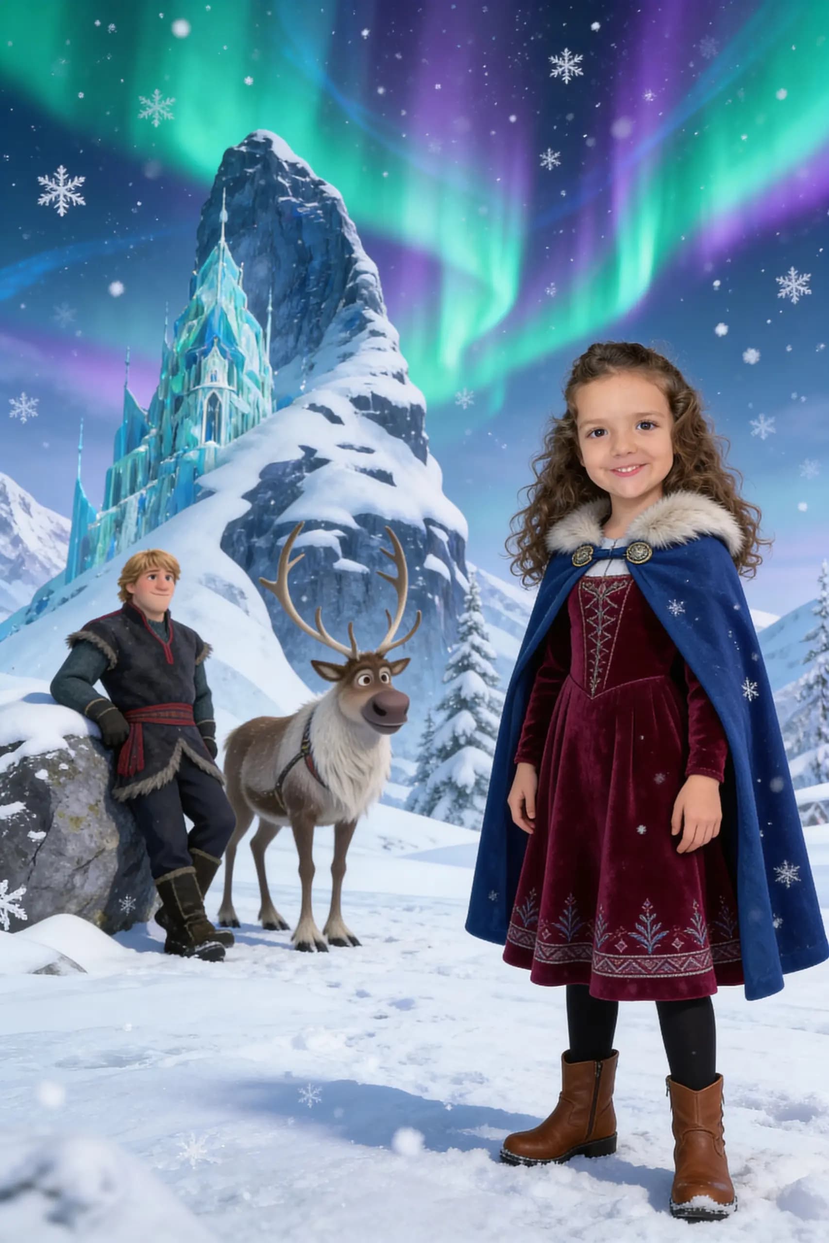 Quebra-Cabeça Personalizado - Você como Anna (Frozen)