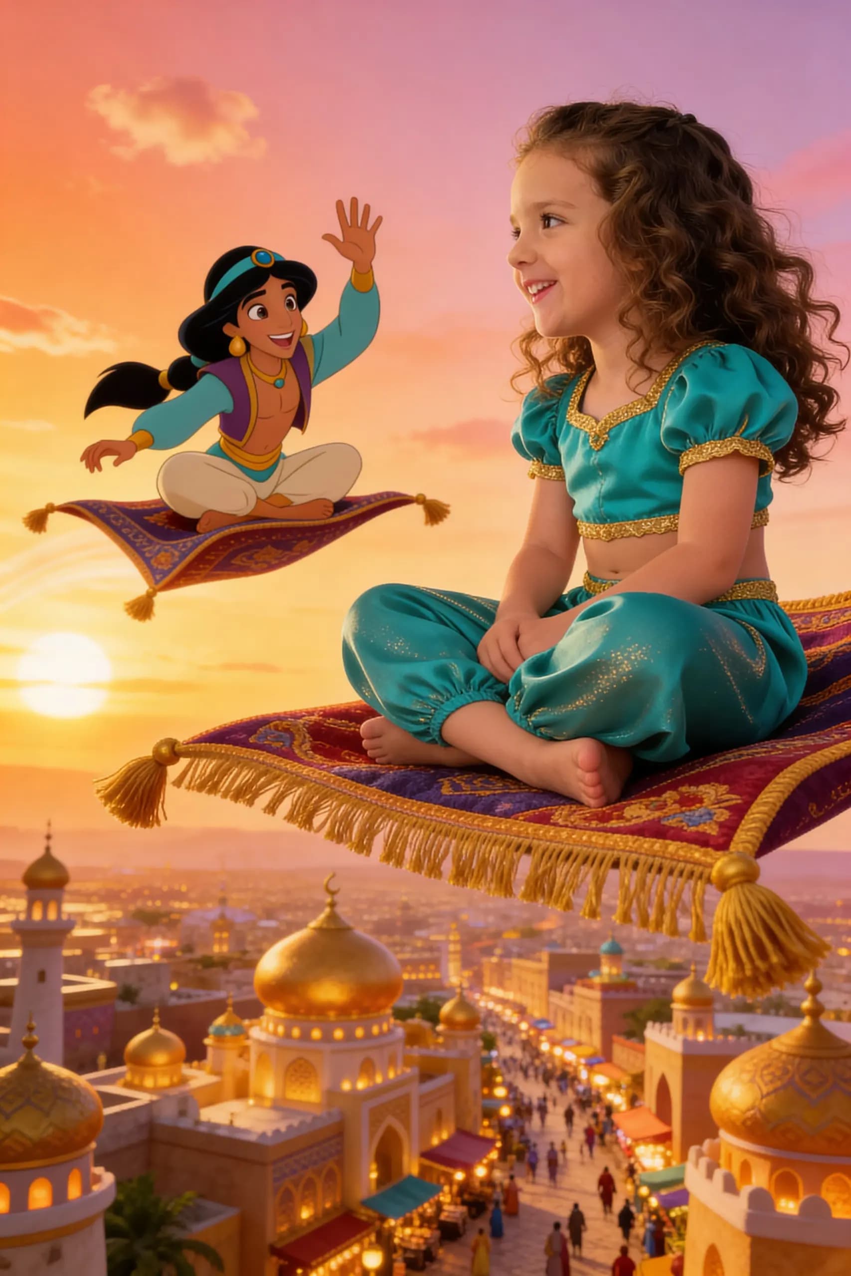 Quebra-Cabeça Personalizado · Você como Jasmine