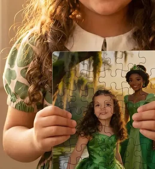 Quebra-Cabeça Personalizado - Você como Tiana