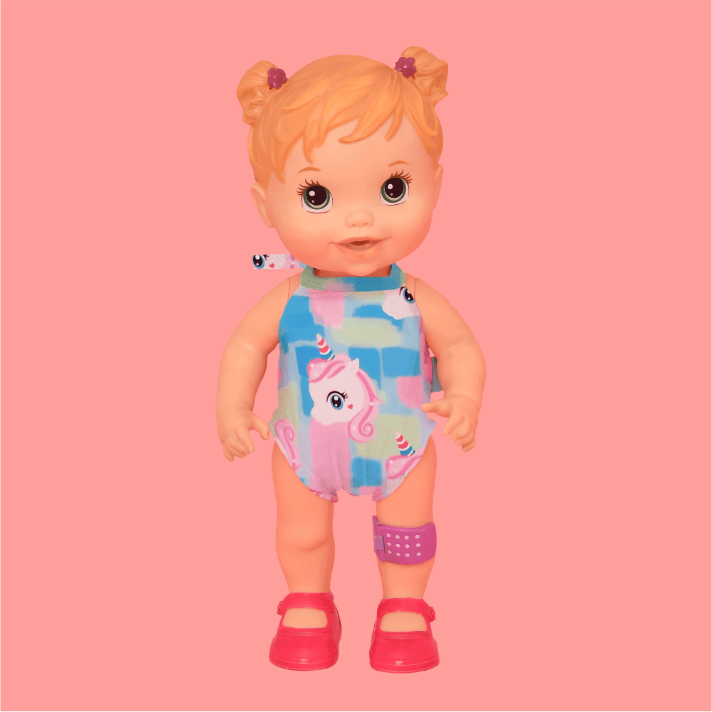 Acessório Magah Infantil Maiô Boneca Unicórnio