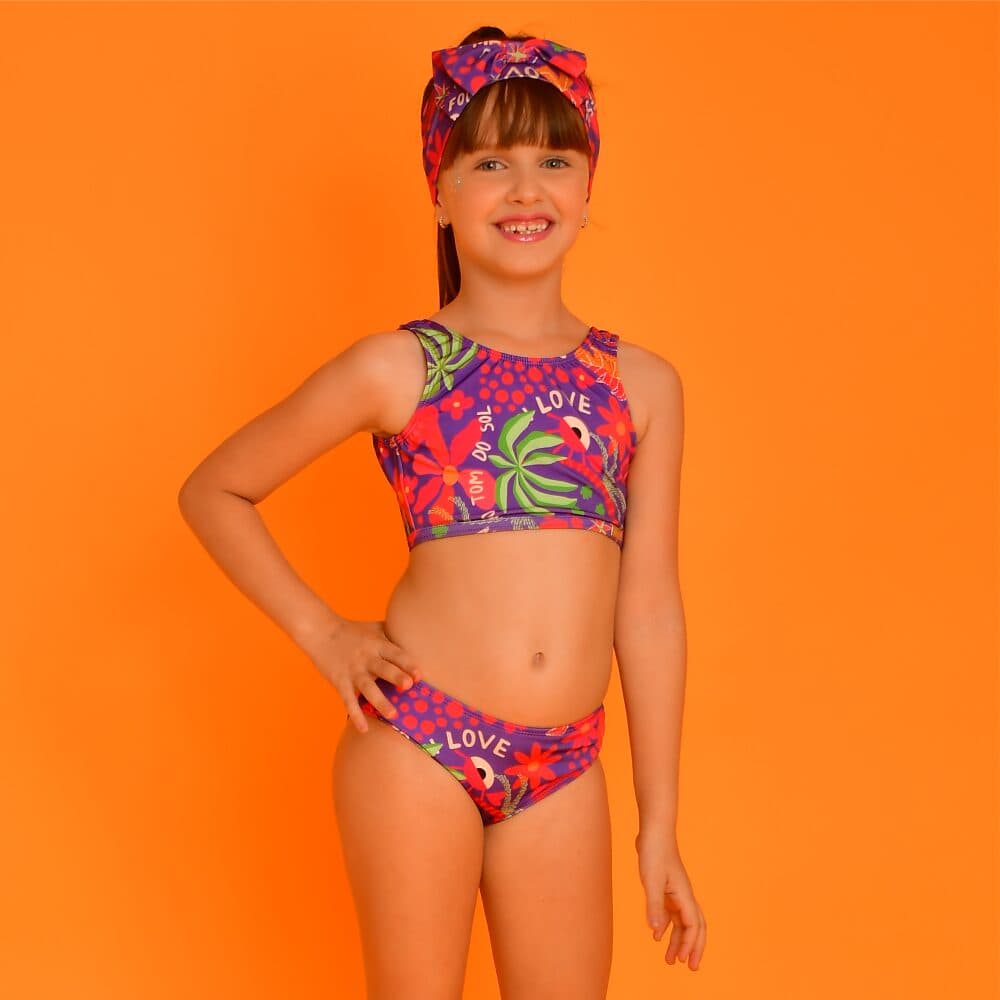 Biquíni Magah Infantil Doti Maré Boa