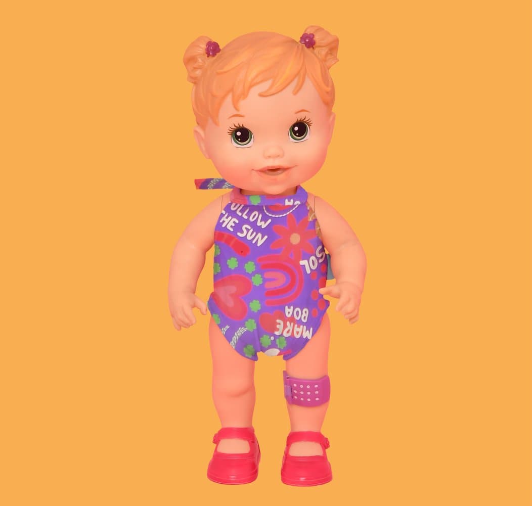Acessório Magah Infantil Maiô Boneca Maré Boa