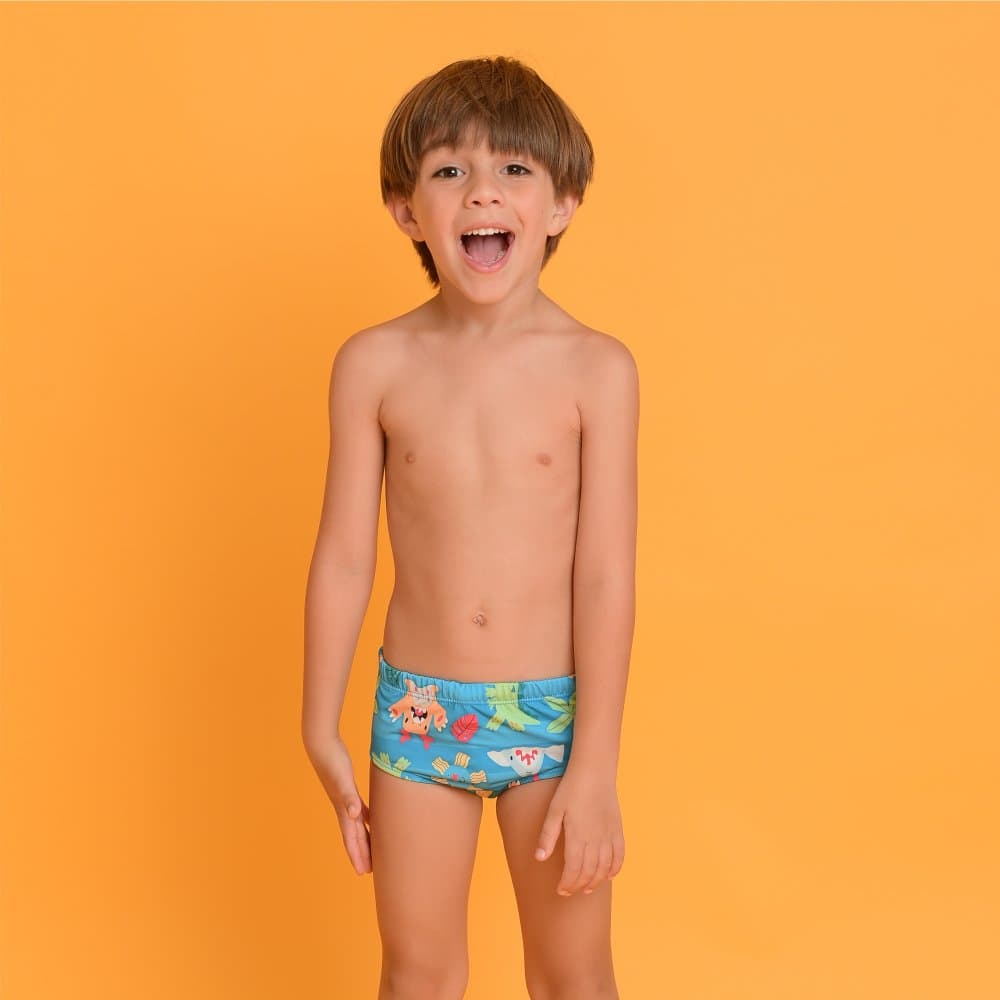 Sunga Magah Infantil Marcelo Slim Monster