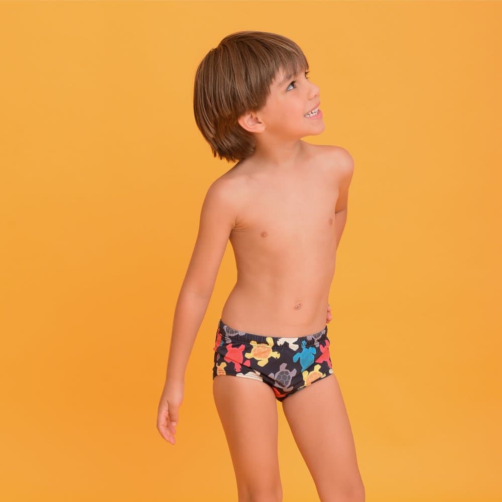 Sunga Magah Infantil Marcelo Slim Tartaruga