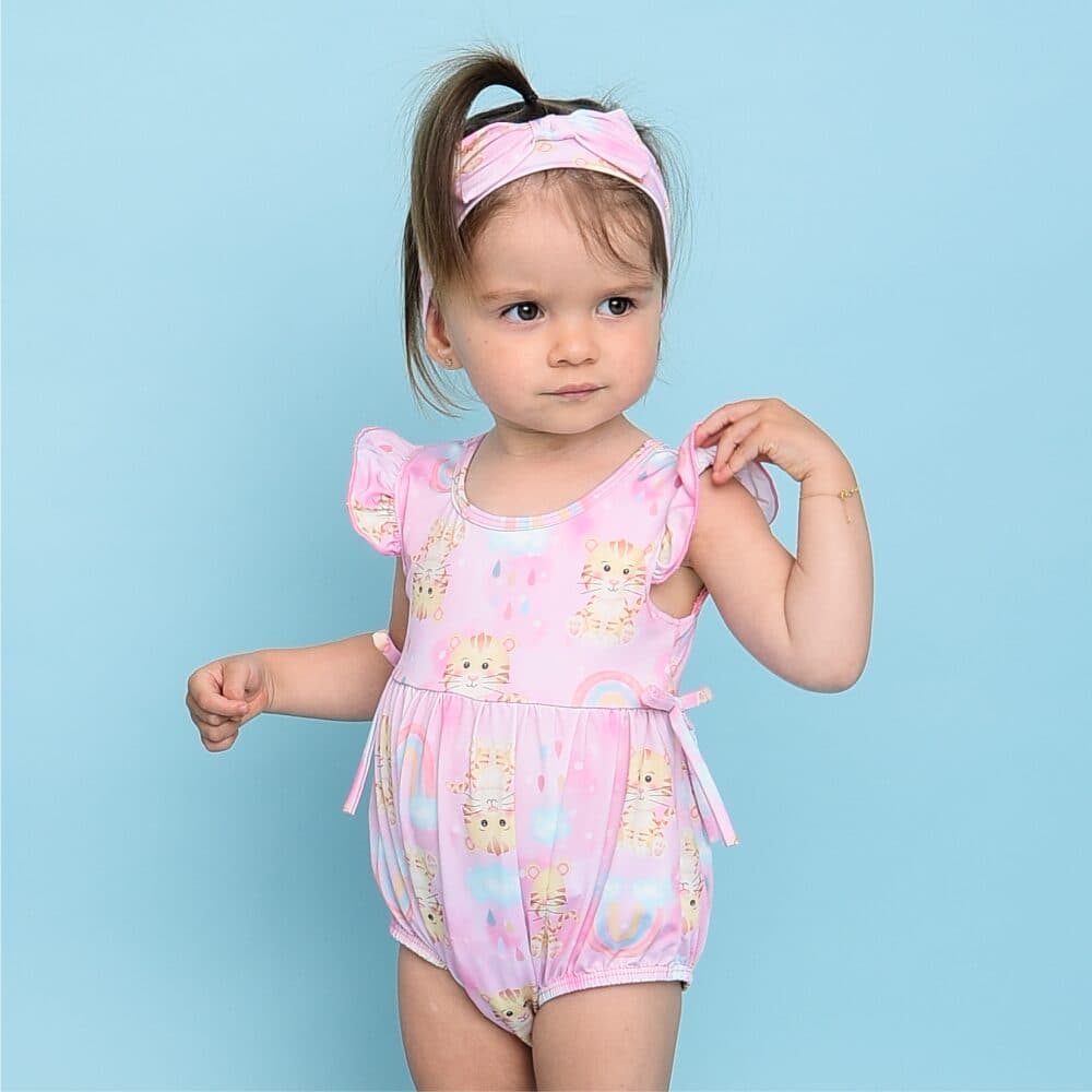 Maiô Magah Infantil Meu Primeiro Maiô Tigre