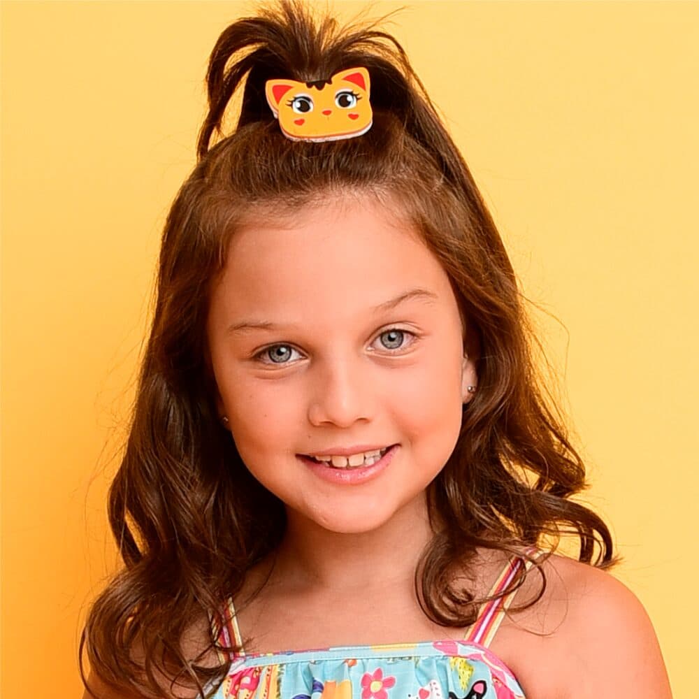Acessório Magah Infantil Clip Cats