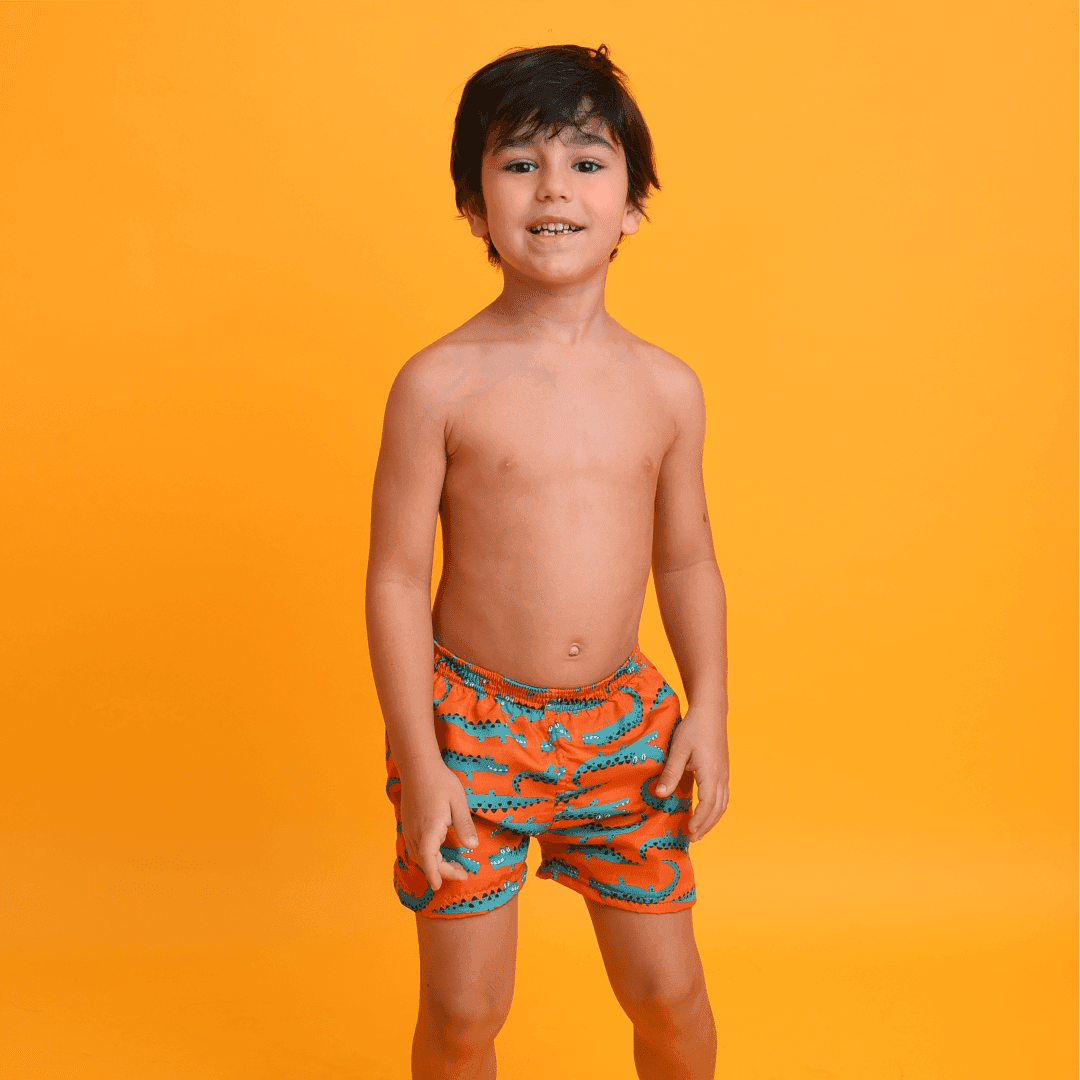 Bermuda Infantil Yago Jacaré
