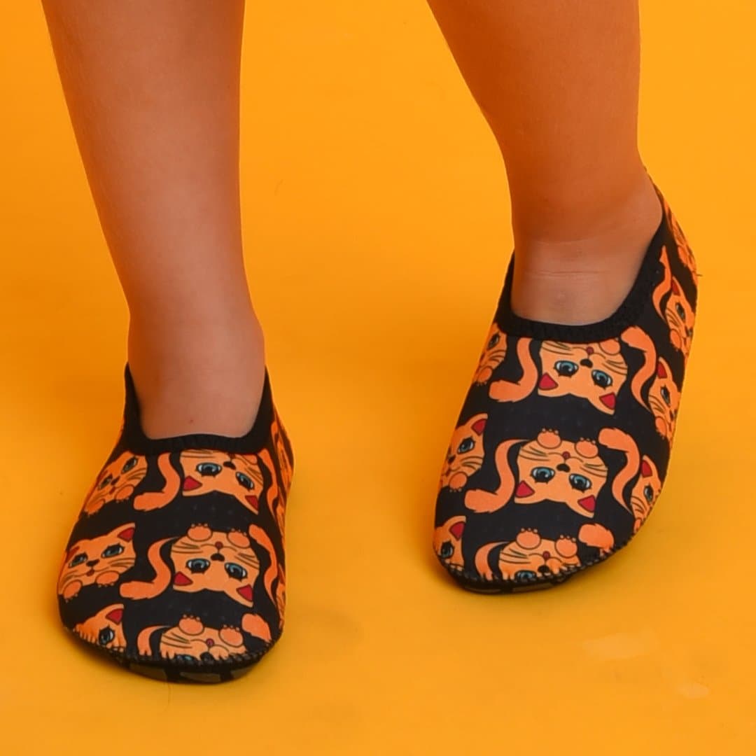 Calçado Infantil Sapatilha Neoprene Gatinha