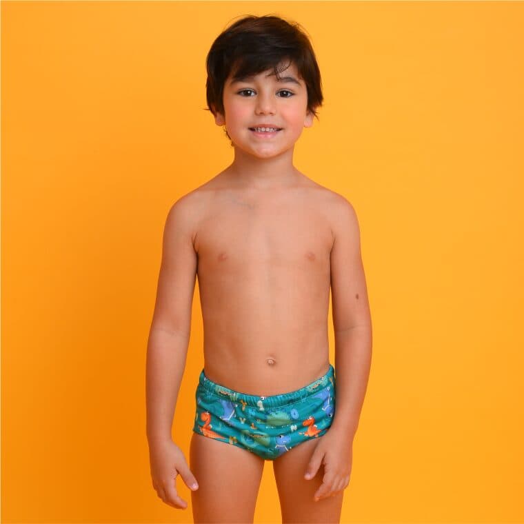 Sunga Infantil Marcelo Slim Dino