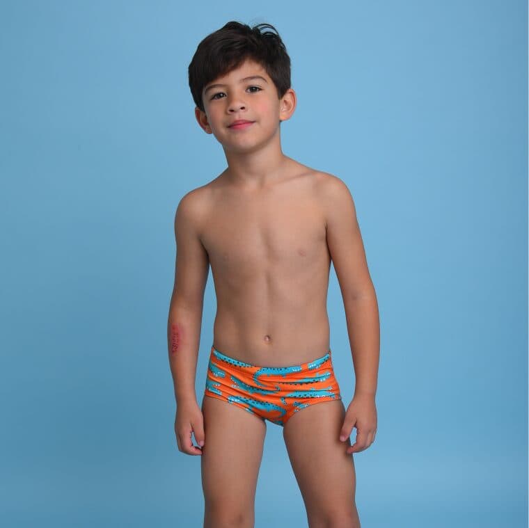Sunga Infantil Marcelo Slim Jacaré