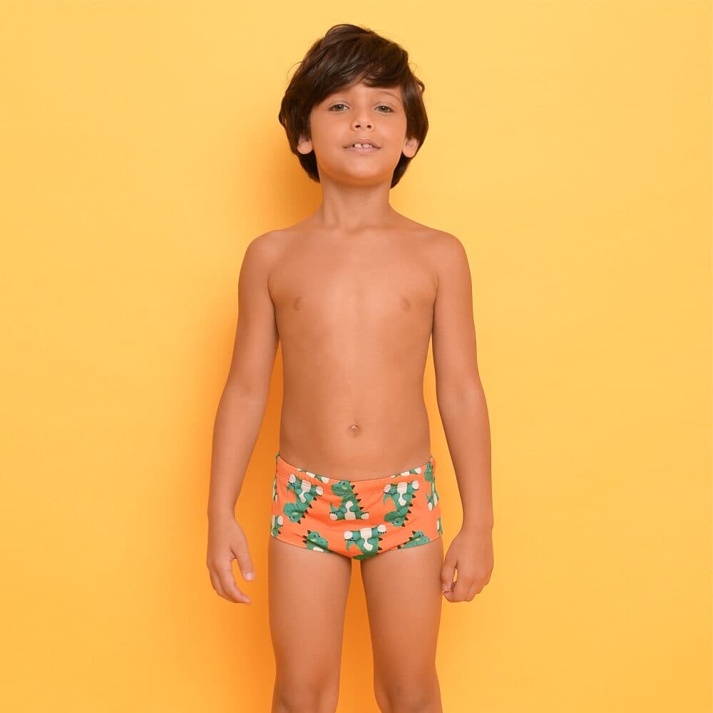 Sunga Magah Infantil Marcelo Slim Dinossauro