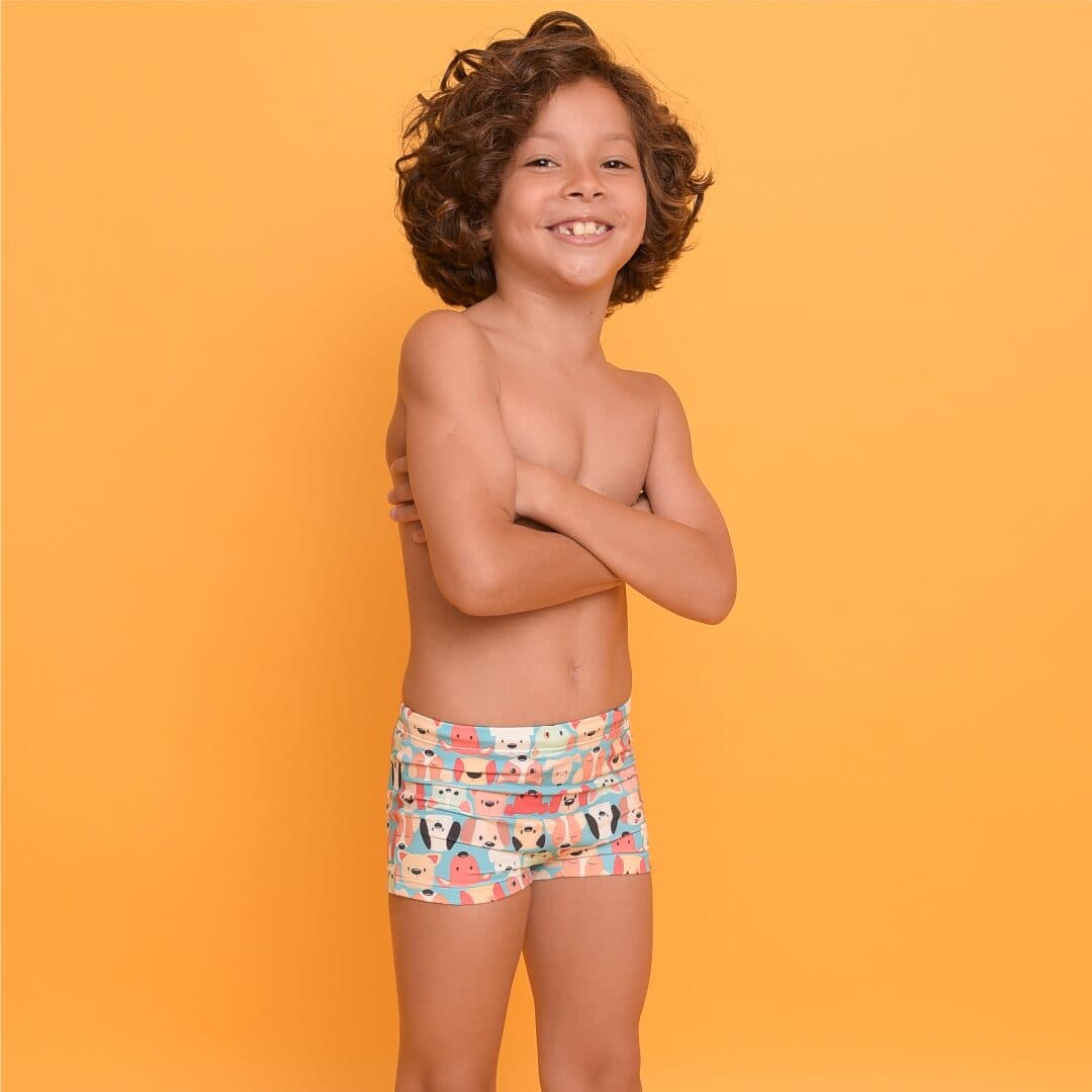 Sunga Magah Infantil Gabriel Boxer Dogs