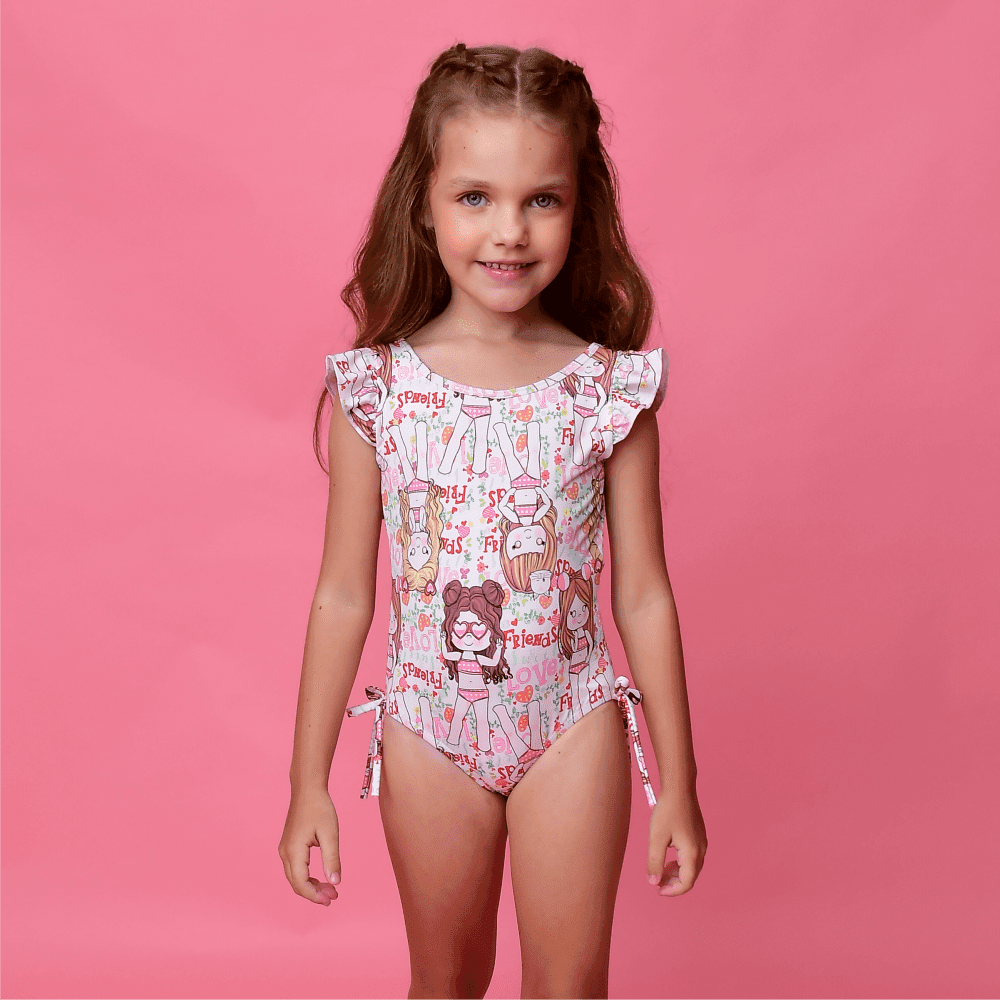 Maiô Magah Infantil Laurinha Marias