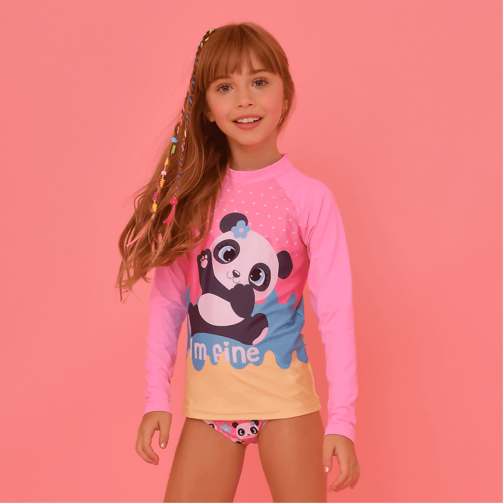 Blusa UV Panda