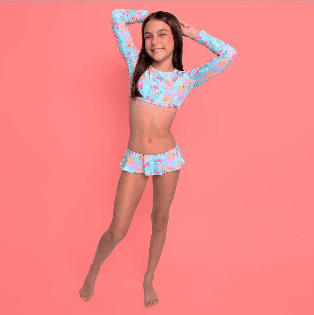 Biquíni Magah Infantil Karime Bonecas