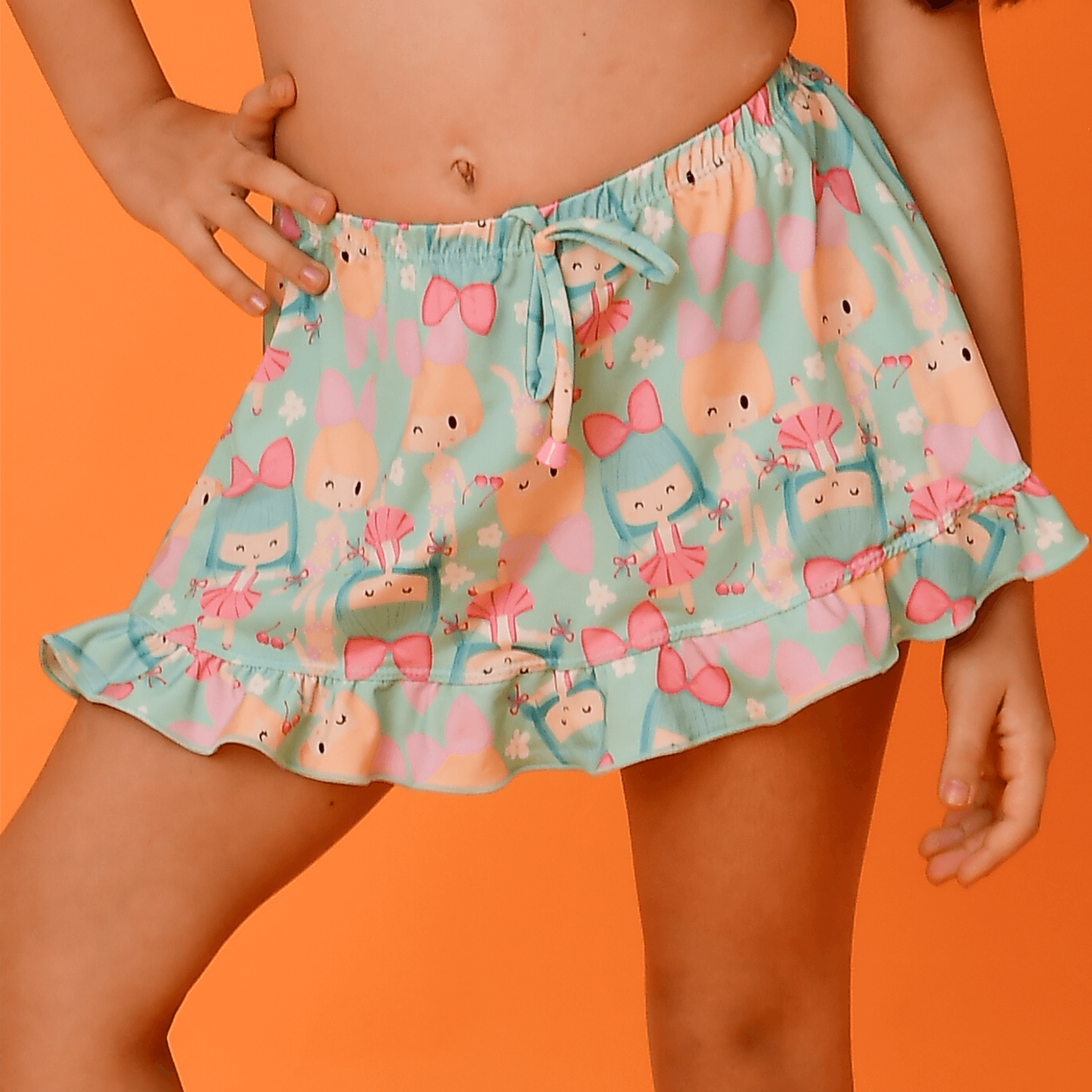 Saída Magah Infantil Saia Jane Bonecas