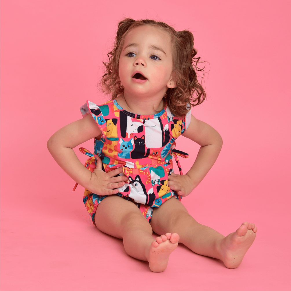 Maiô Magah Infantil Meu Primeiro Maiô Cadogs