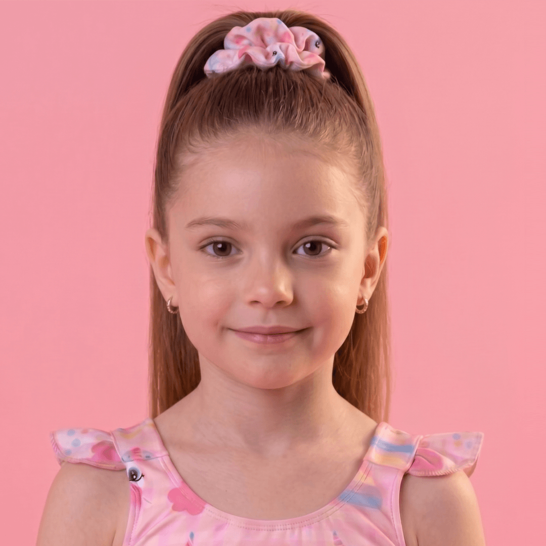Acessório Scrunchie Unicórnio