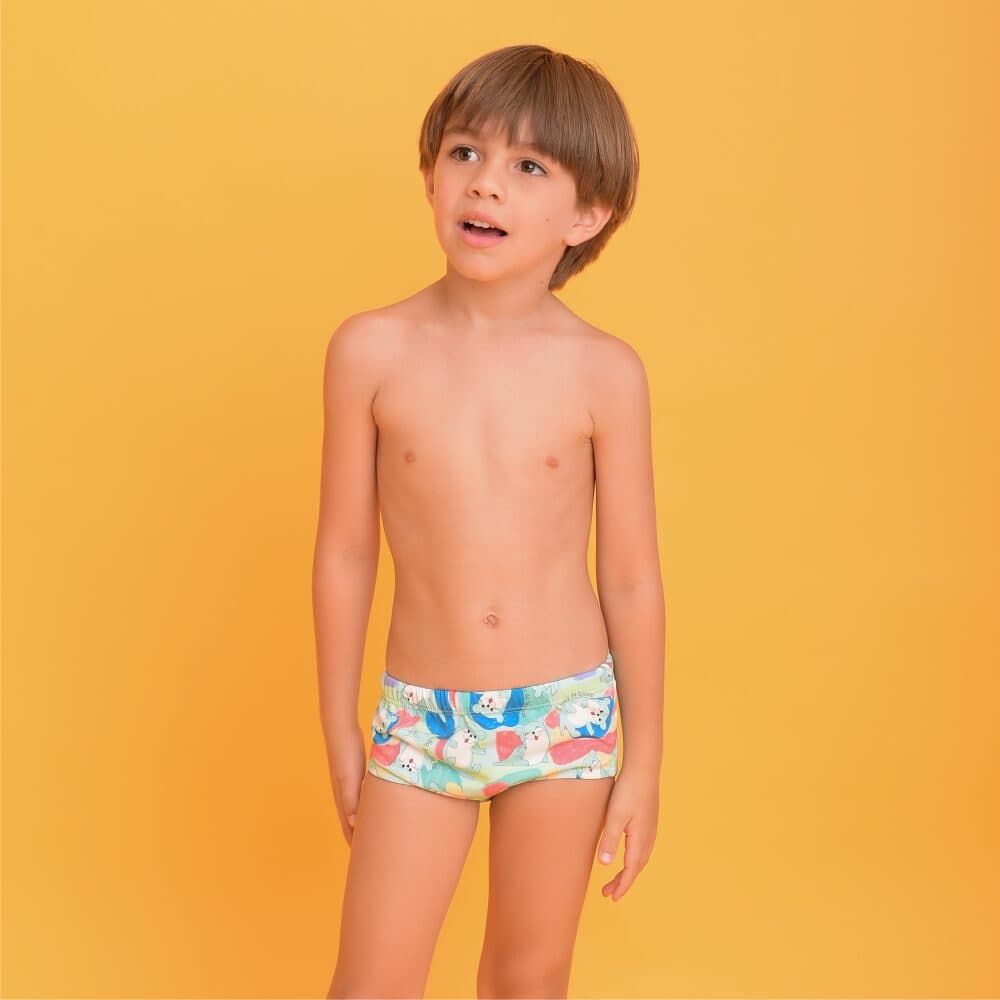 Sunga Magah Infantil Marcelo Slim Foca