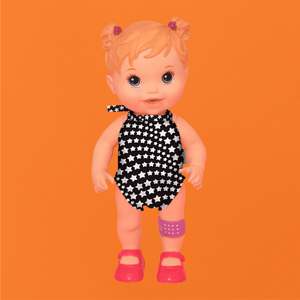 Mini Maiô Boneca Stars