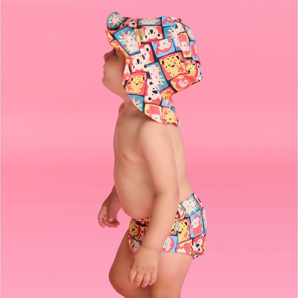 Conjunto Magah Infantil Meu Primeiro Tibum Bichinhos