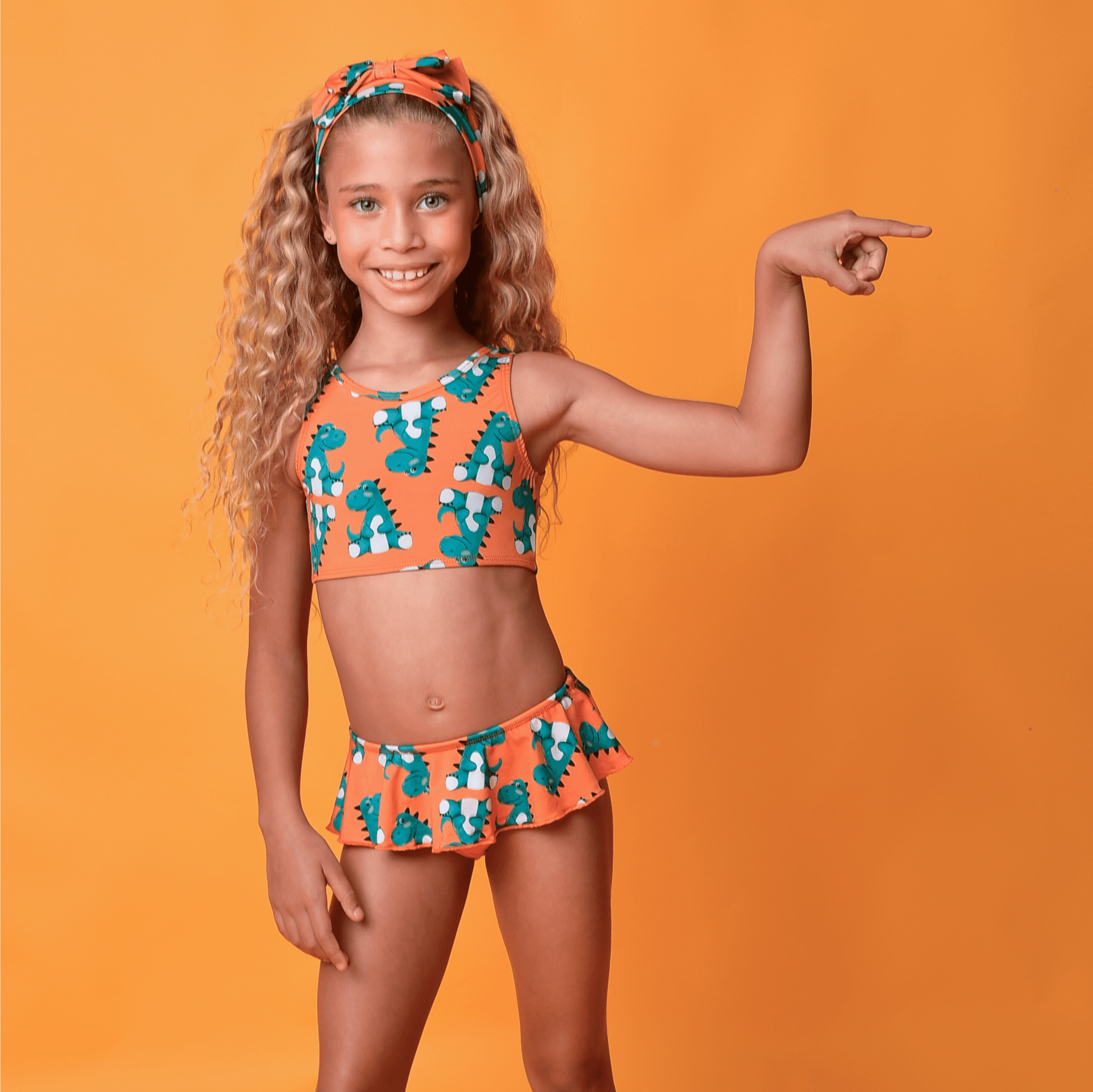 Biquíni Magah Mara Dino Laranja