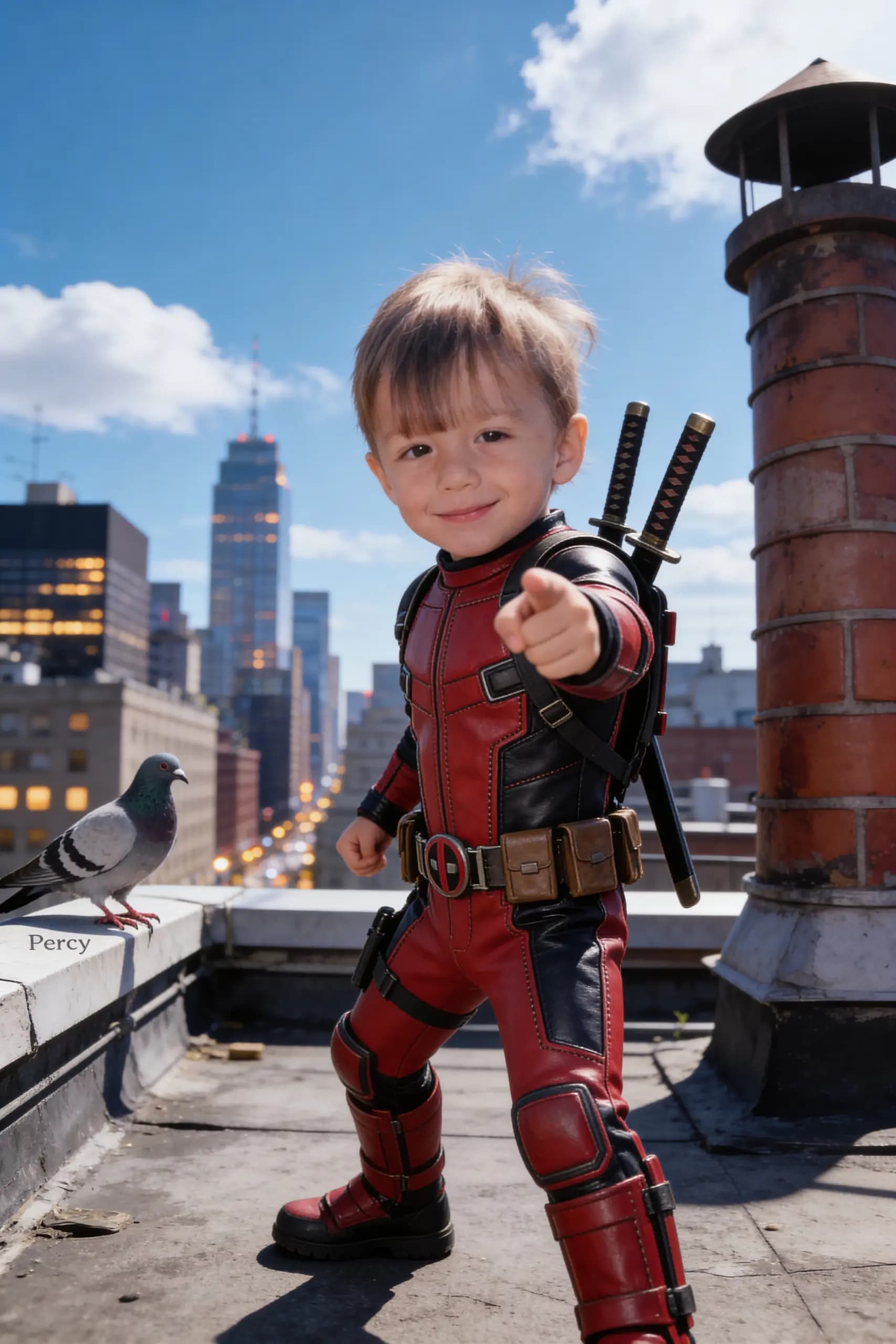 Quebra-Cabeça Personalizado - Você como Deadpool